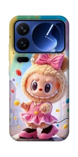 Чохол на Xiaomi Poco F7 Ultra Labubu rainbow фото 1 з 1