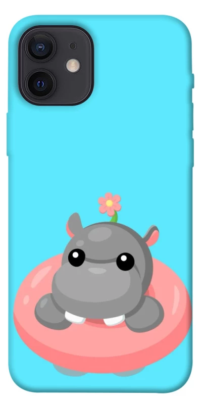 Чохол на Apple iPhone 12 (6.1") Adopt Me Hippo Floatie фото 1 з 1