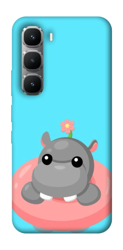 Чохол на Infinix Hot 60 Pro Adopt Me Hippo Floatie фото 1 з 1