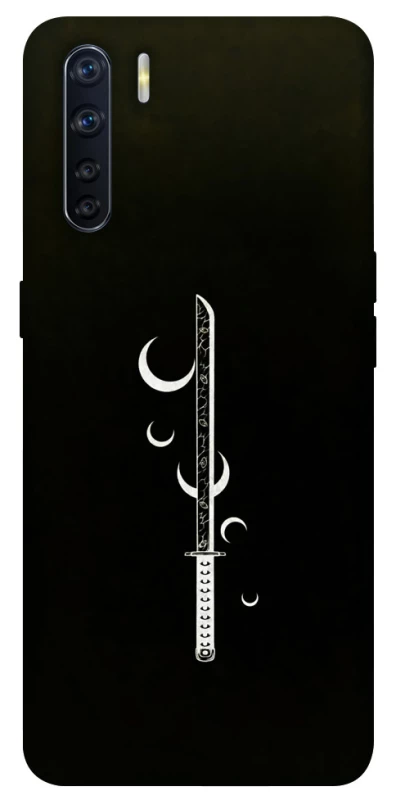 Чехол на Oppo A91 Самурай всегда с катаной фото 1 из 1