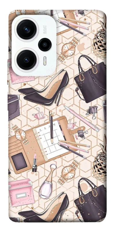 Чохол на Xiaomi Poco F5 / Note 12 Turbo Fashion collage ver.9 фото 1 з 1