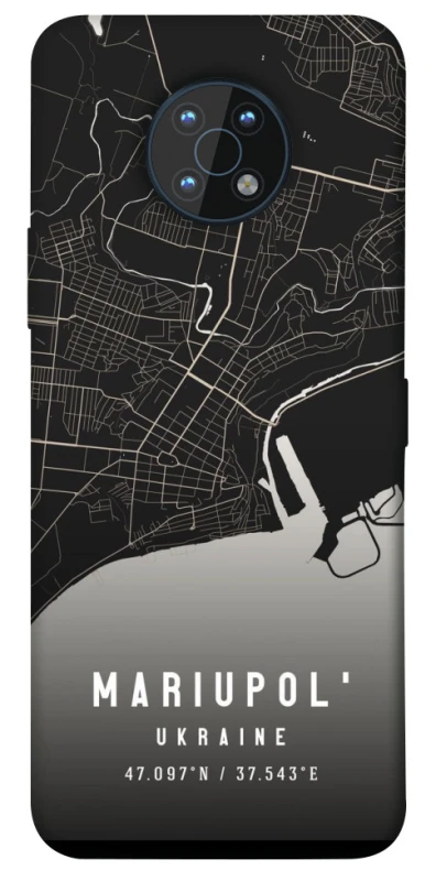 Чехол на Nokia G50 Mariupol map фото 1 из 1