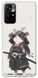 Чохол на Xiaomi Poco M4 Pro 5G Samurai Cat Warrior фото 1 з 1