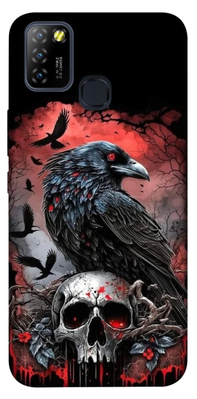 Чехол на Infinix Hot 10 Lite Death eagle фото 1 из 1