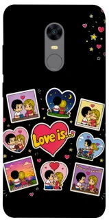 Чехол на Xiaomi Redmi 5 Plus / Redmi Note 5 (Single Camera) Love is ver.2 фото 1 из 1
