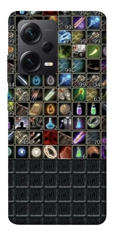 Чехол на Xiaomi Redmi Note 12 Pro+ 5G Inventory menu ver.2 фото 1 из 1