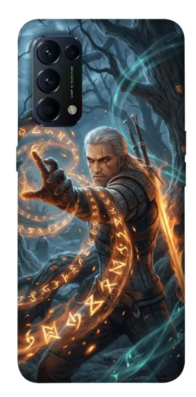Чехол на Oppo Reno 5 4G Witcher V1 фото 1 из 1