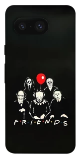 Чехол на Google Pixel 8 Horror Friends фото 1 из 1