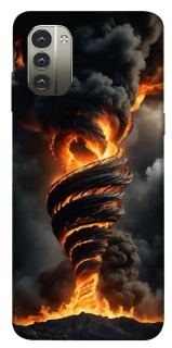 Чехол на Nokia G11 Огненный торнадо фото 1 из 1