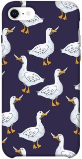 Чохол на Apple iPhone SE (2020) Гуси з претензією фото 1 з 1