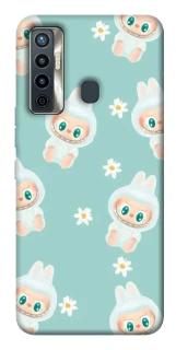 Чехол на TECNO Camon 17 Labubu Green фото 1 из 1