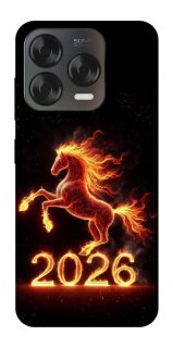 Чохол на ZTE Blade V70 Design Red Fire Horse ver.1 фото 1 з 2