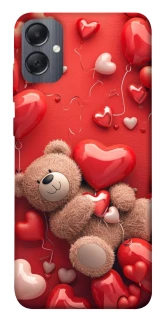 Чехол на Samsung Galaxy A05 bear in hearts фото 1 из 1