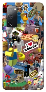 Чехол на Samsung Galaxy S20 FE Roblox collage ver.5 фото 1 из 1