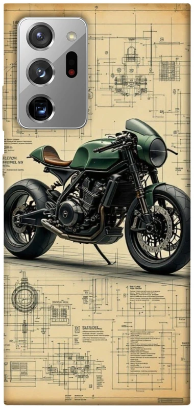 Чохол на Samsung Galaxy Note 20 Ultra Bike model фото 1 з 1