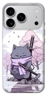 Чехол на Apple iPhone 18 Pro Max Samurai cat фото 1 из 1