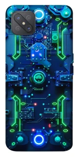 Чехол на Oppo A92s CyberPhone v3 фото 1 из 1