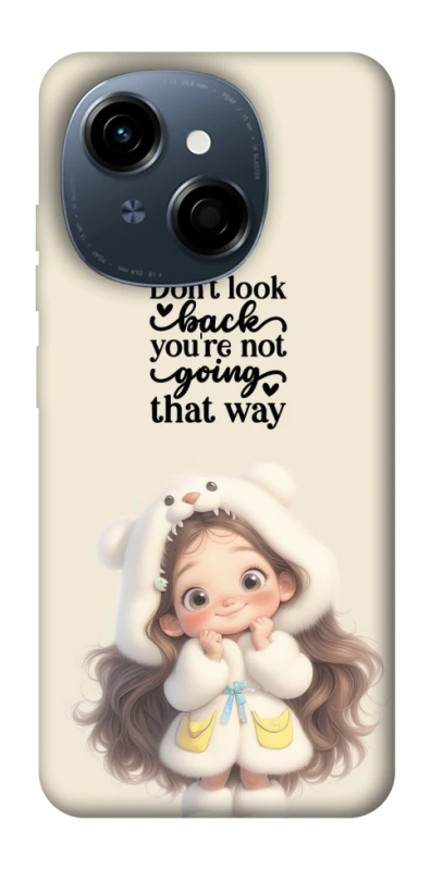 Чохол на TECNO Spark Go 1 Don't look back фото 1 з 1