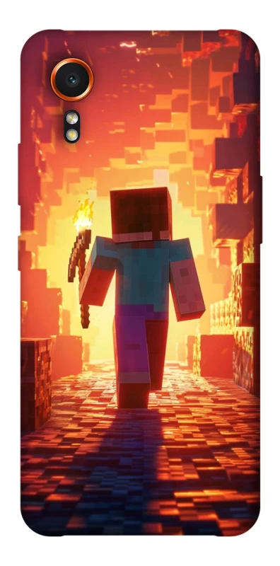 Чохол на Samsung Galaxy Xcover7 Minecraft adventure фото 1 з 1