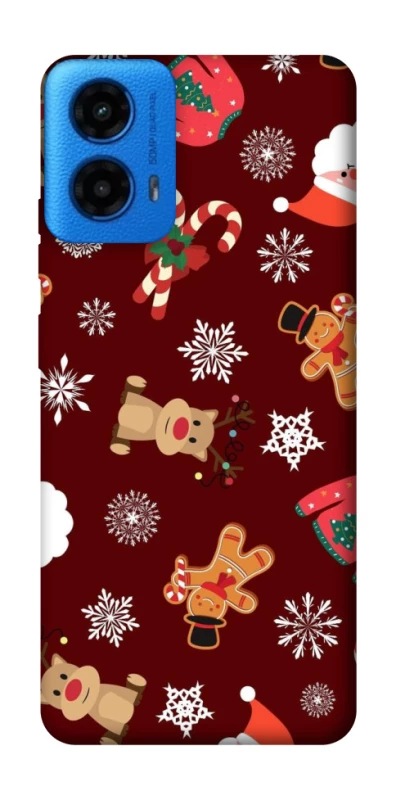 Чохол на Motorola Moto G45 Новорічний v6 фото 1 з 1