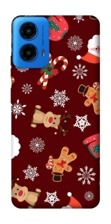 Чехол на Motorola Moto G45 Новогодний v6 фото 1 из 1
