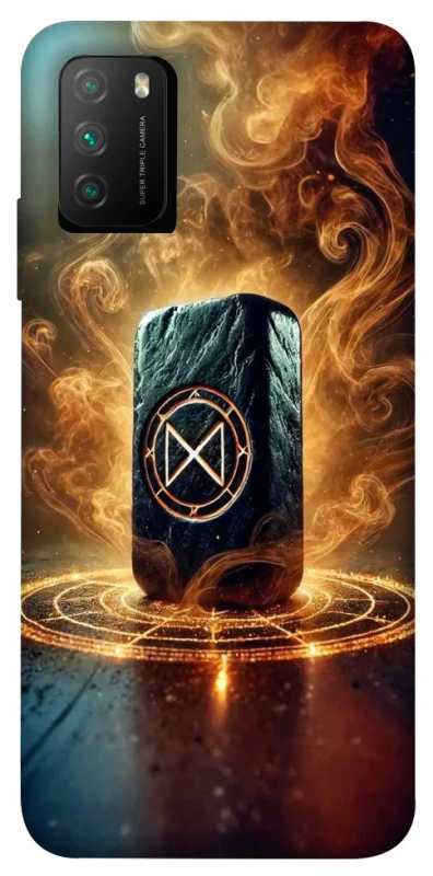 Чехол на Xiaomi Poco M3 Руна Дагаз фото 1 из 1