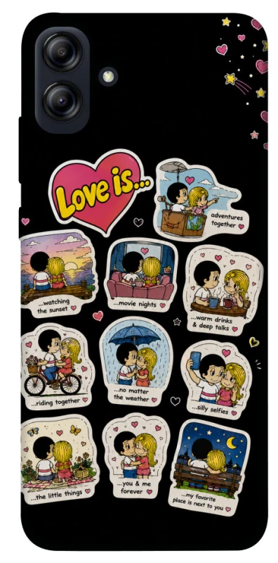 Чохол на Samsung Galaxy A04e Love is ver.4 фото 1 з 1