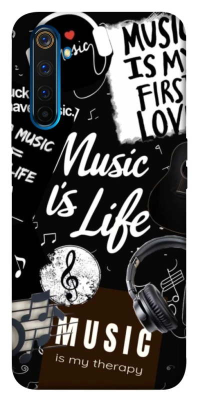 Чохол на Realme 6 Pro Music is Life фото 1 з 1