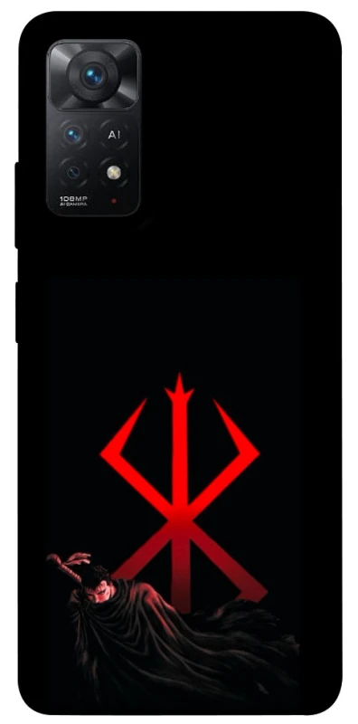 Чохол на Xiaomi Redmi Note 12 Pro 4G Berserk Red Logo фото 1 з 1