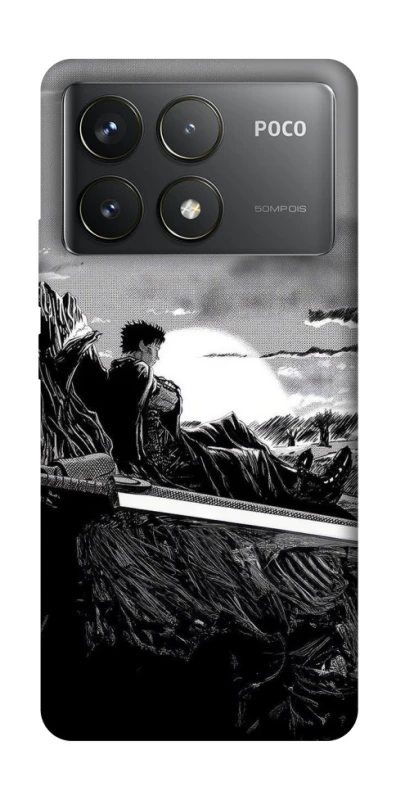 Чохол на Xiaomi Poco F6 Pro Berserk sunset фото 1 з 1