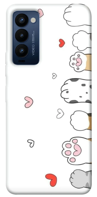 Чехол на TECNO Camon 18 Paws фото 1 из 1