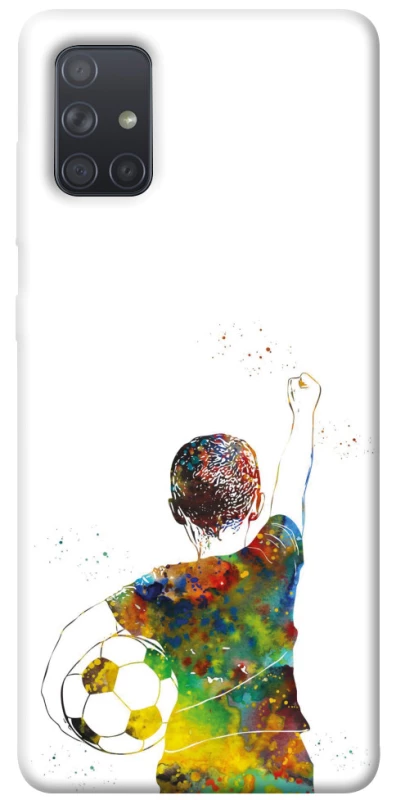 Чехол на Samsung Galaxy A71 Football Kids фото 1 из 1