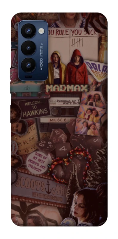 Чехол на TECNO Camon 18 Pro Stranger Things ver.25 фото 1 из 1