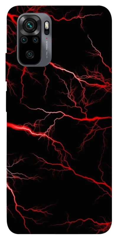 Чехол на Xiaomi Redmi Note 10 / Note 10s Красная молния фото 1 из 1