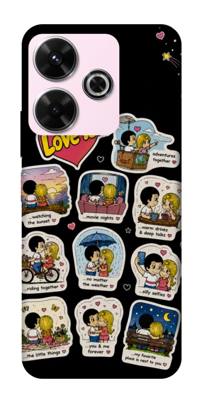 Чохол на Xiaomi Poco M6 4G Love is ver.4 фото 1 з 1