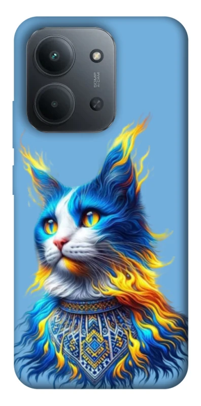 Чохол на Xiaomi Redmi 15C (EU) Кіт патріот фото 1 з 1