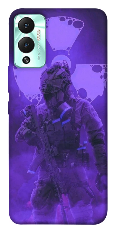 Чехол на Infinix Hot 12 Play Радиация v6 фото 1 из 1