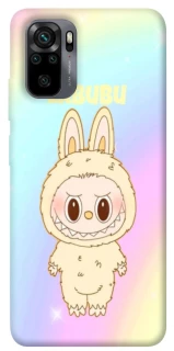 Чехол на Xiaomi Redmi Note 10 / Note 10s Fluffy Rainbow Labubu фото 1 из 1
