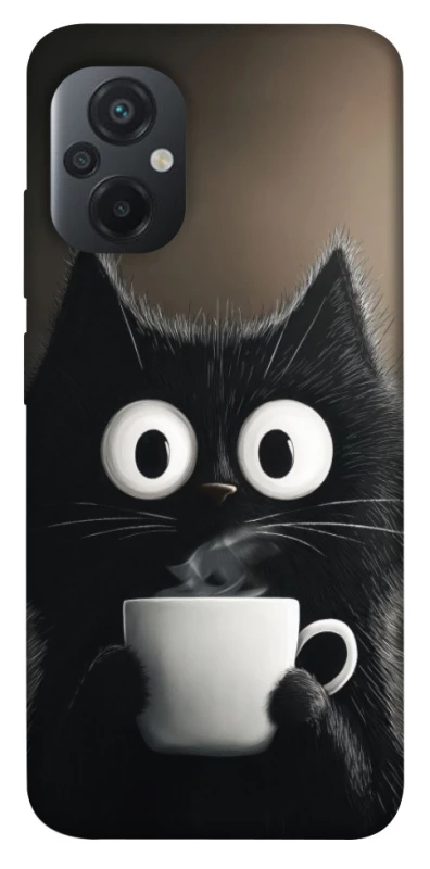 Чохол на Xiaomi Poco M5 morning cat фото 1 з 1