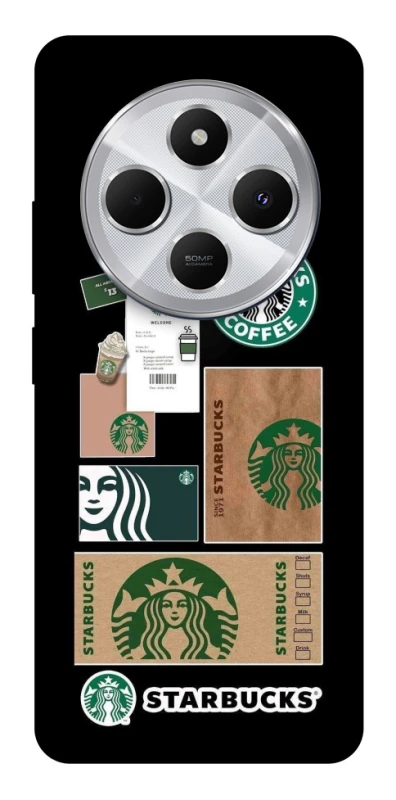 Чохол на Xiaomi Redmi 14C / Poco C75 Starbucks coffee фото 1 з 1