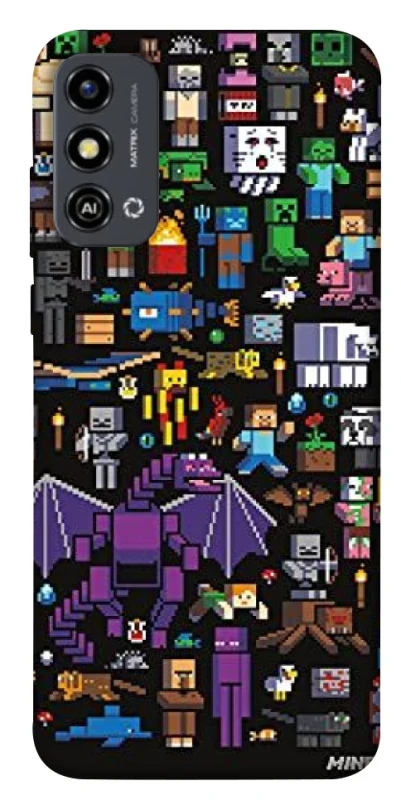 Чохол на ZTE Blade A53 Minecraft v5 фото 1 з 1