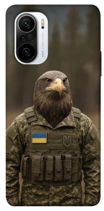 Чехол на Xiaomi Redmi K40 / K40 Pro / K40 Pro+ / Poco F3 Орел защитник фото 1 из 1