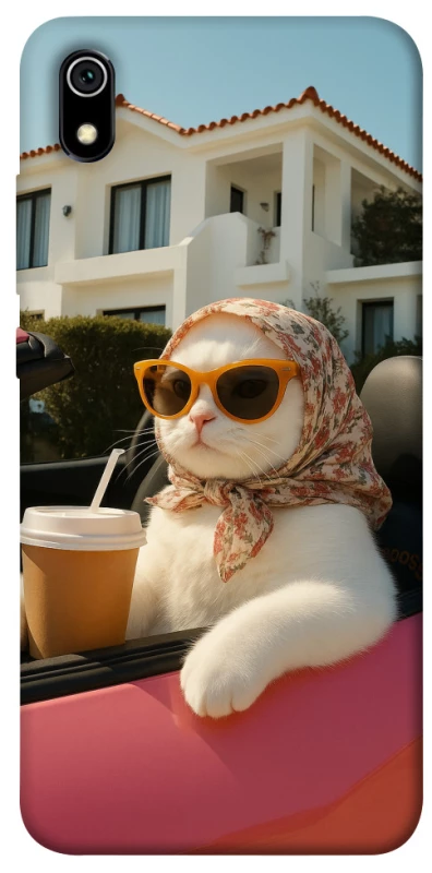 Чохол на Xiaomi Redmi 7A Stylish Cat Cruise фото 1 з 1