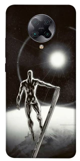 Чехол на Xiaomi Redmi K30 Pro / Poco F2 Pro Серебряный сёрфер фото 1 из 1