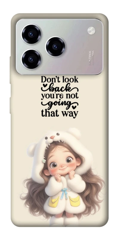 Чохол на ZTE Blade A76 Don't look back фото 1 з 1