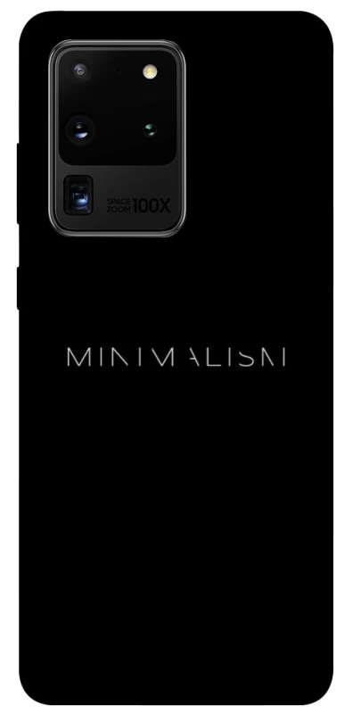 Чохол на Samsung Galaxy S20 Ultra Minimalism фото 1 з 1