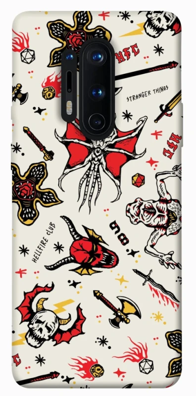 Чохол на OnePlus 8 Pro Stranger Things ver.2 фото 1 з 1