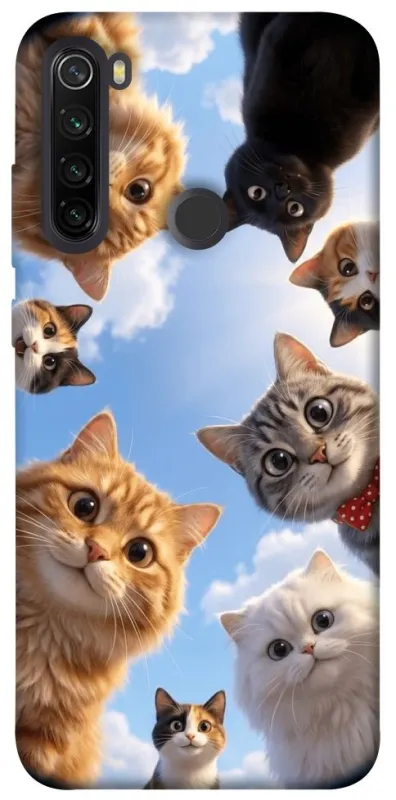 Чохол на Xiaomi Redmi Note 8T Cats фото 1 з 1