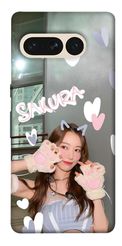 Чохол на Google Pixel 7 Pro Sakura - LE SSERAFIM фото 1 з 1