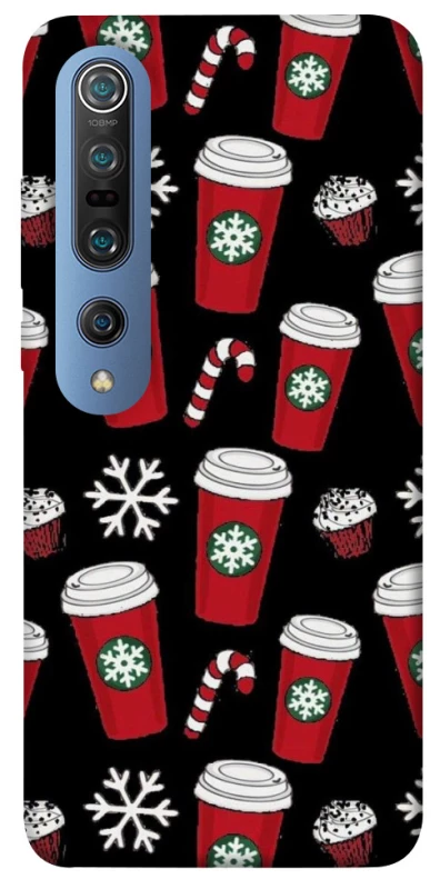 Чехол на Xiaomi Mi 10 / Mi 10 Pro Новогодний v40 фото 1 из 1